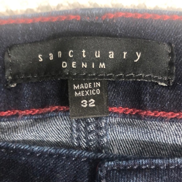 Sanctuary Jolie Kick Flared Crop Jeans 32 - Picture 3 of 11